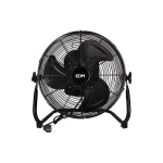 Ventoinha Industrial de Chão Preta EDM 40cm